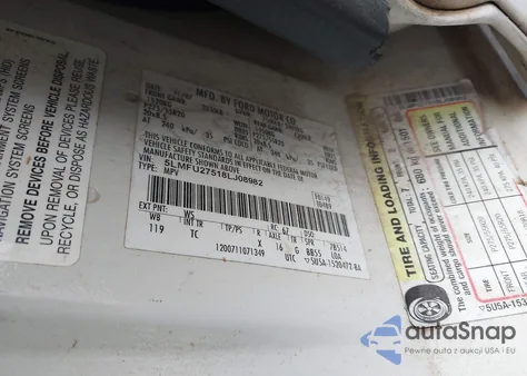 2008 Lincoln Navigator from USA, damaged, VIN 5LMFU27518LJ08982